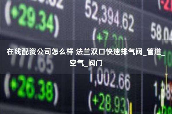 在线配资公司怎么样 法兰双口快速排气阀_管道_空气_阀门