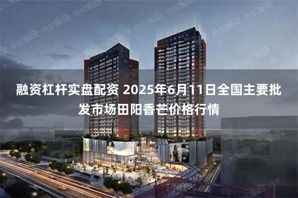 融资杠杆实盘配资 2025年6月11日全国主要批发市场田阳香芒价格行情